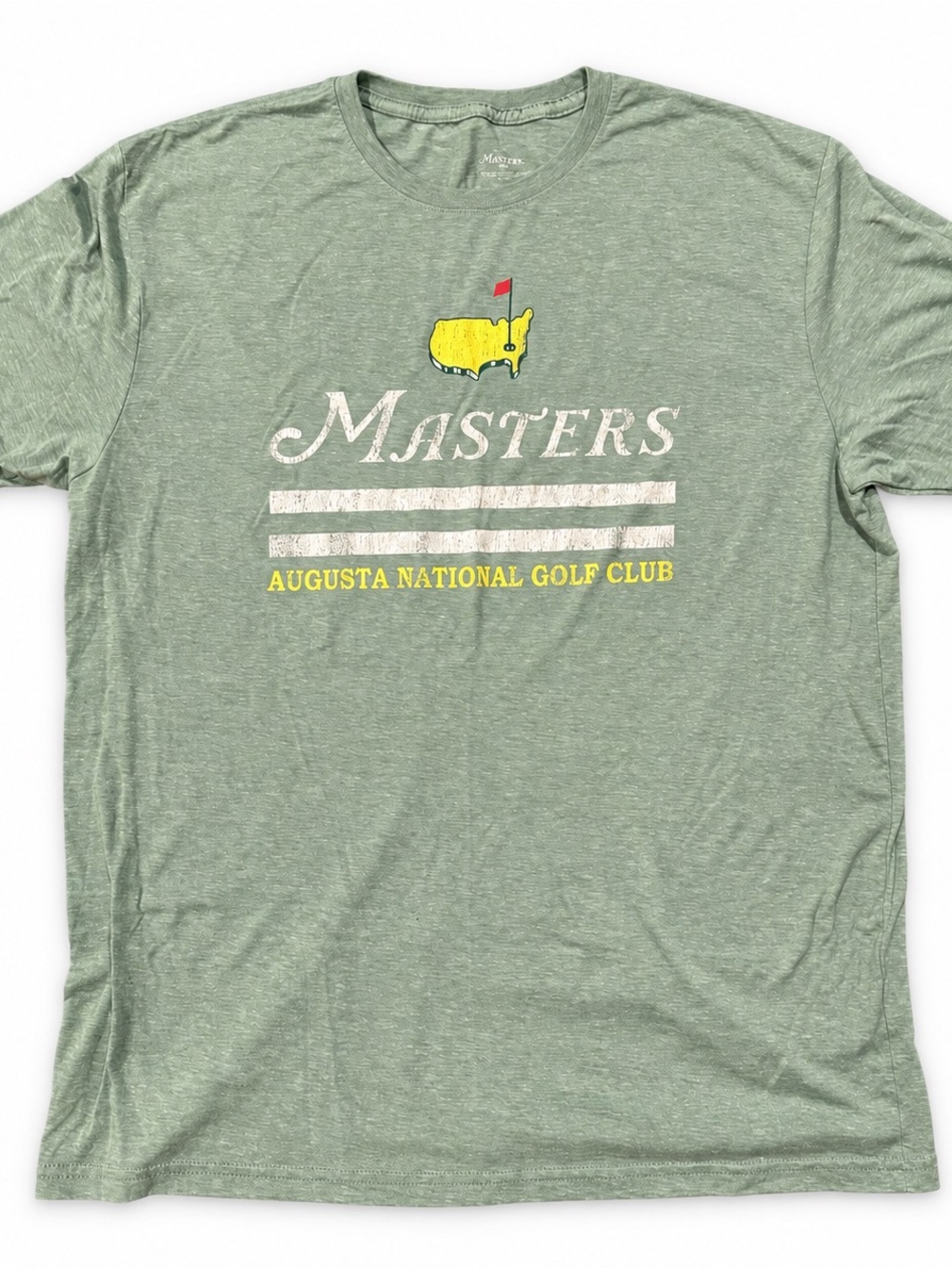 Masters Golf T-Shirt Augusta National Golf Club Men’s 2XL Green